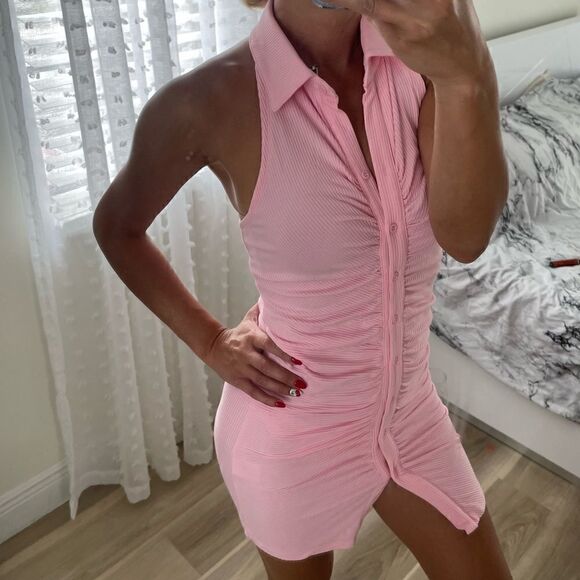 Lemonade Mini Dress Pink  - Picture 5 of 5